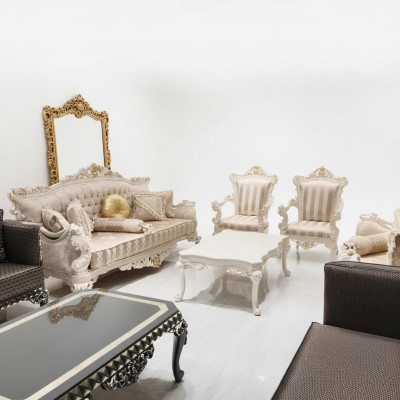 Stijlvolle stoel, moderne stijlvolle zitter, relax, modern design, nieuw.