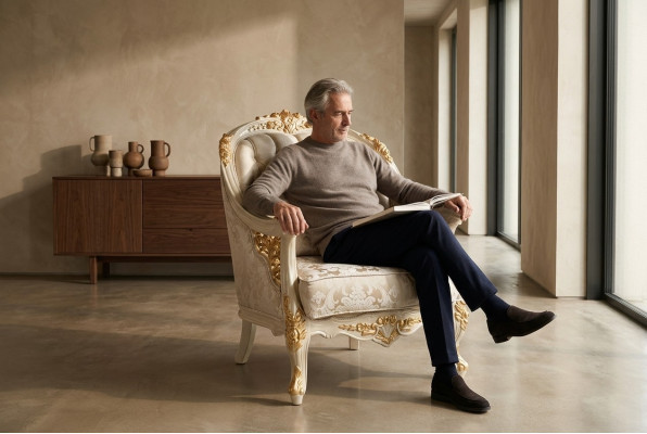 Edle woonkamer fauteuil gezellige fauteuil zitmeubel moderne zit nieuwe.