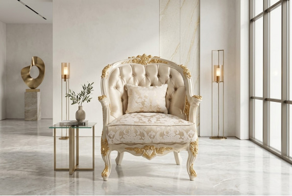 Edle woonkamer fauteuil gezellige fauteuil zitmeubel moderne zit nieuwe.