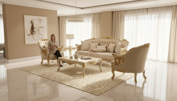 Luxe bankstel set woonkamer bankstel Bankstel 3+1+1+salontafel