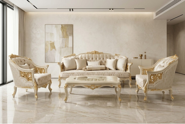 Luxe bankstel set woonkamer bankstel Bankstel 3+1+1+salontafel