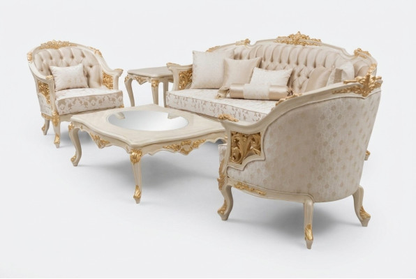 Luxe bankstel set woonkamer bankstel Bankstel 3+1+1+salontafel