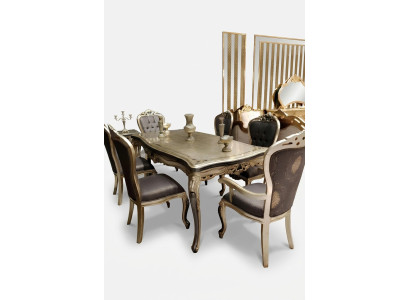 Stijlvolle eetkamer 6x stoelen Eetkamer meubels 6x stoelen 6 stevige stoelen