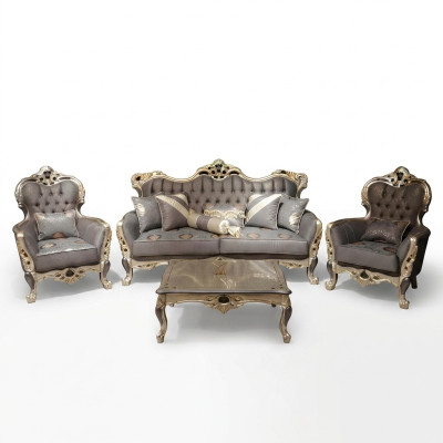 Designt woonkamer set Bankstel set Bankstel 3+3+1+1 2x banken 2x fauteuils