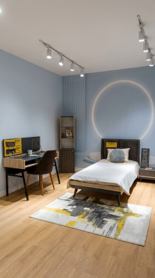 Volledige kinderkamerset, jeugdkamerset, modern set kindermeubels, luxe.