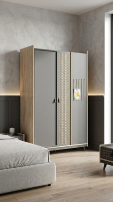 Kledingkast Scrank Luxe Slaapkamermeubels Kasten Hout Kinderkamer