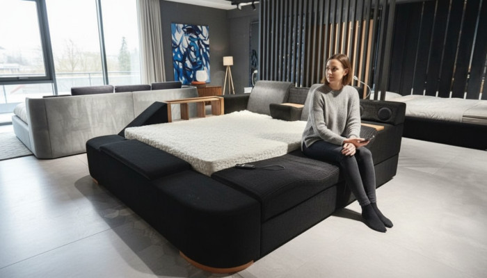 Kleurrijke slaapkamermeubels met kleurrijke meubels, bedden, bedden Zwart Modern Bed