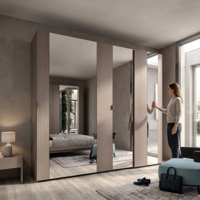 Kast Luxe Ontwerp Slaapkamer Kasten Kleding Houten Kledingkast