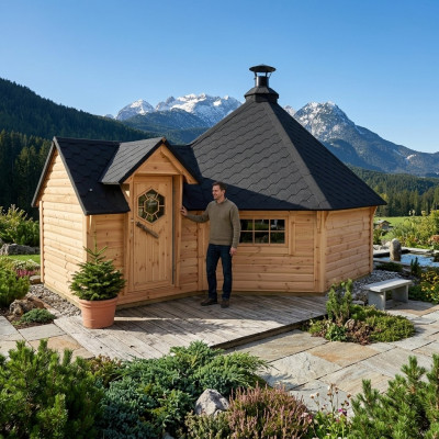 Grillhut Huis Finse grillkota hut Grillhut Grills Grillhuis Kota
