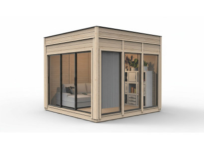 Campinghuis Tuinhuis Houten huis Vakantiehuis Tuinhuisje 354x354x318.