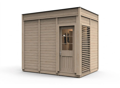 Sauna Holz Woodpro Tuinhout Sauna Buitensauna's Droge sauna 345x245x318