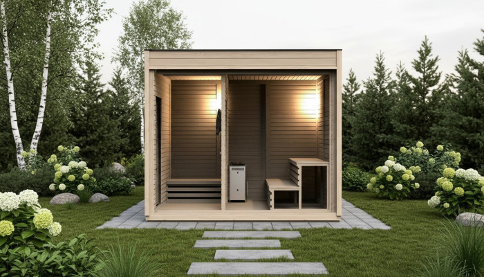 Sauna Houtdroogsauna Tuinsauna Buitensauna Buitensauna's Tuinsauna