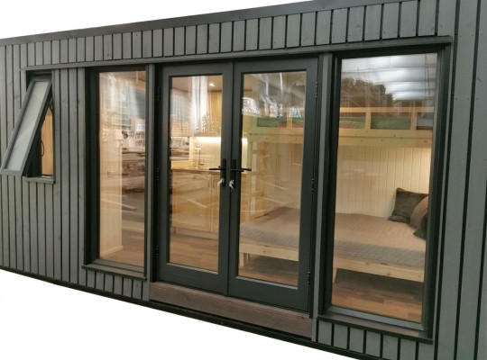 Campinghuis Tuinhuisje Houten huis Vakantiehuis Luxe 490cm Camping