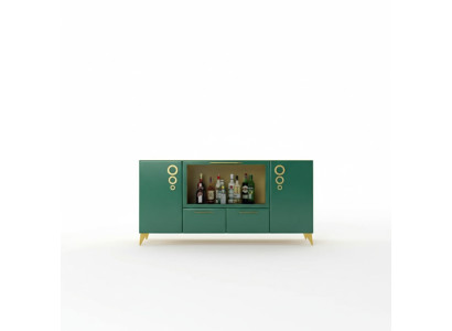 Dressoir Luxe nieuw Groene console Sideboards Modern Woonkamer Kommoden Hout