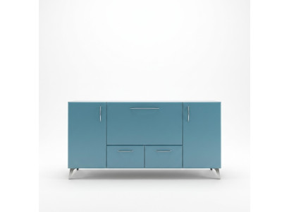 Babyblauw dressoir luxe woonkamer wandkasten meubels commodes