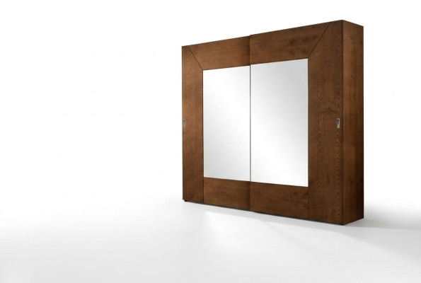 Slaapkamer kledingkast Houten kast Modern bruin Kleerkasten