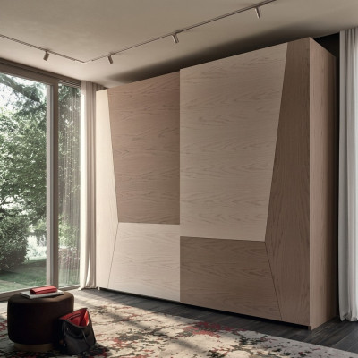 Kledingkast bruin Slaapkamer Materiaal Hout Kast Luxe Modern