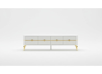 Woonkamer tv-standaard meubels rtv televisie stijl Modern Wit Luxe Hout  Woonkamer tv-stand meubels rtv televisie stijl Modern Wit Luxe Hout
