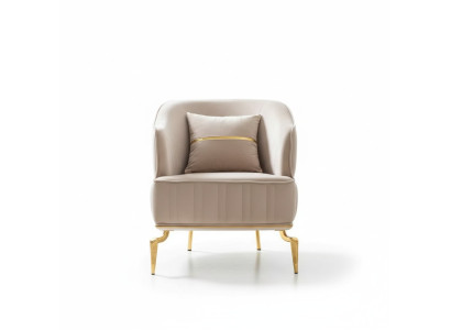 Woonkamer fauteuil meubels draaistoel 1-zits moderne rode design textiel  -  Woonkamer fauteuil meubels draaistoel 1-zit moderne rode design textiel