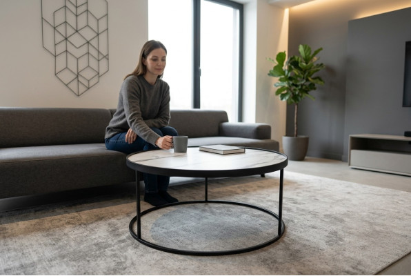 Salontafel luxe woonkamer meubels tafel zwart bijzettafel design