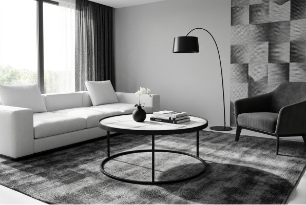 Salontafel luxe woonkamer meubels tafel zwart bijzettafel design
