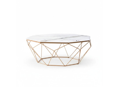 Salontafel Meubilair Tafel Goud Luxe Nieuw Modern Woonkamerontwerp Metaal