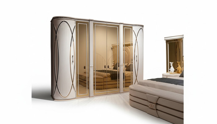Kledingkast wit Slaapkamer Materiaal Hout Kast Houten kast