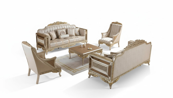 Bankstel 3311 Zitswoonkamerset Modern Set Nieuwe Luxe Meubels