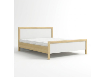 Modern wit tweepersoonsbed slaapkamer bedden hoogwaardig houten frame