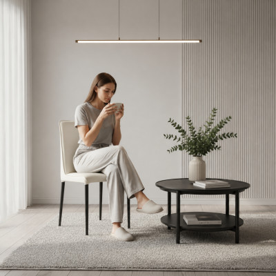Witte eetkamerstoel, designer houten stoelen, stijlvolle moderne textielstoelen.