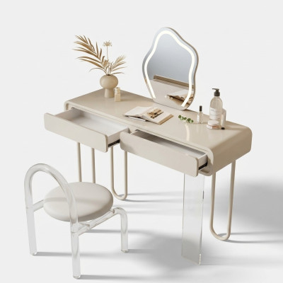 Witte make-uptafel met laden Kaptafel Luxe make-uptafel