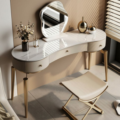 Moderne make-uptafel slaapkamermeubels kaptafel met 3 laden.