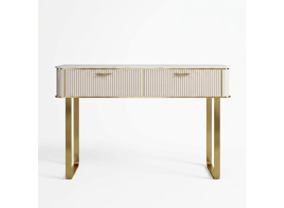 Edele kaptafel met 2 laden, luxe make-up commode