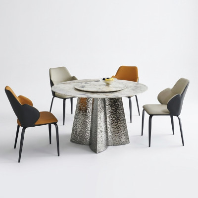 Moderne eetkamer set 6x stoelen Luxe eettafel 7-delig set.