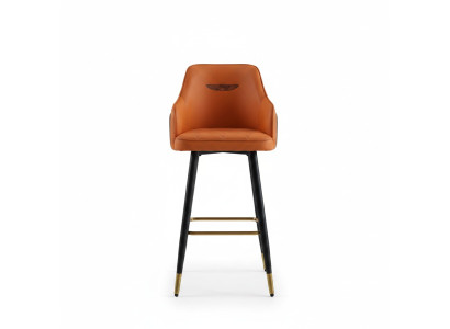 Ontwerper Oranje Barkruk Lounge Stoel 1-zits Modern Nieuw