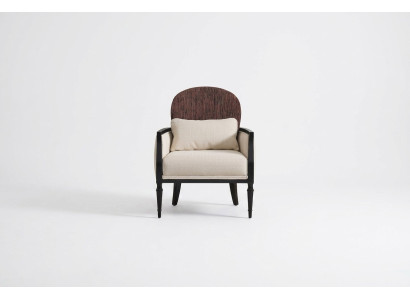 Woonkamer Witte fauteuil Ontwerper Eenpersoons Luxe Relaxfauteuil 1-Zits Nieuw
