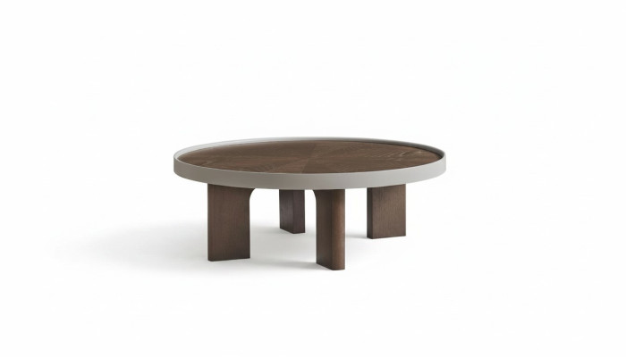 Moderne ronde salontafel Ontwerper Bruin salontafels Woonkamertafel