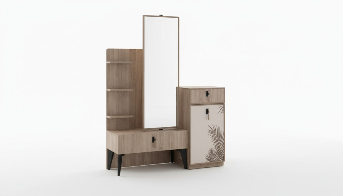 Slaapkamer luxe moderne commode met spiegel Moderne meubels Hout Nieuw