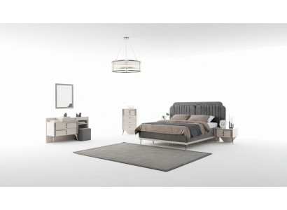 Slaapkamer complete set Bed 2x Nachtkastjes Meubels Luxe 7-delig