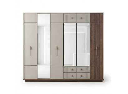 Grote Witte Kledingkast Stijlvol Slaapkamer Hout Luxe Kasten