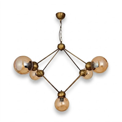 Plafondlamp kroonluchter plafondlampen plafondverlichting armatuur lamp 100x90