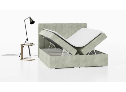Luxe bed gestoffeerde meubels slaapkamer boxspringbed design tweepersoonsbed nieuw