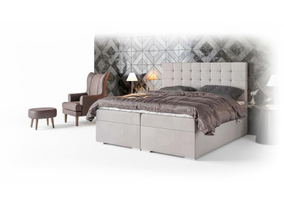 Bed Meubels Modern Design Tweepersoonsbed Luxe Slaapkamer Textiel Boxspringbed