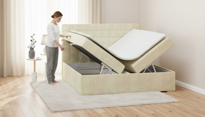 Tweepersoonsbed Modern Design Bed Luxe Slaapkamer Bed Meubel Boxspringbed
