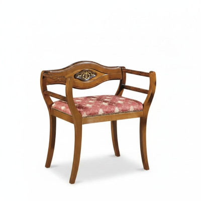 Ontwerperstoel Klassiek gestoffeerde stoffen zitmeubelen Woonkamer Fauteuil