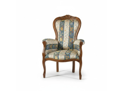 Fauteuil Designer Zit Luxe Textiel Bekleding Stof Meubels Klassiek Ontwerp