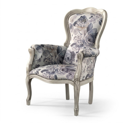 Klassieke fauteuil Ohrensessel gestoffeerde meubels Designerstof Woonkamer