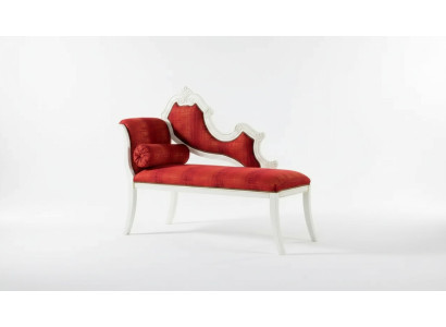 Rode chaise longue Klassieke meubels Woonkamermeubels Designer ligbed