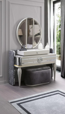 Slaapkamer kaptafel met spiegel Luxe Nieuw Console Modern Ontwerp
