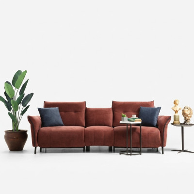 Designerbank Woonkamer Nieuwe Gestoffeerde Bank Vierzitsbank Moderne Meubels